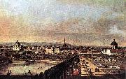 Bernardo Bellotto View of Vienna from the Belvedere Spain oil painting artist